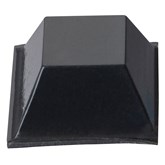 Nakładki ochronne Bumpon SJ5018, 12,7mm x 5,8mm, kwadratowe zwężane z płaskim wykończeniem, czarne - 3M
