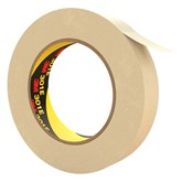 Taśma malarska maskująca do zastosowań przemysłowych  301E 24 mm x 50 m beżowa - 3M