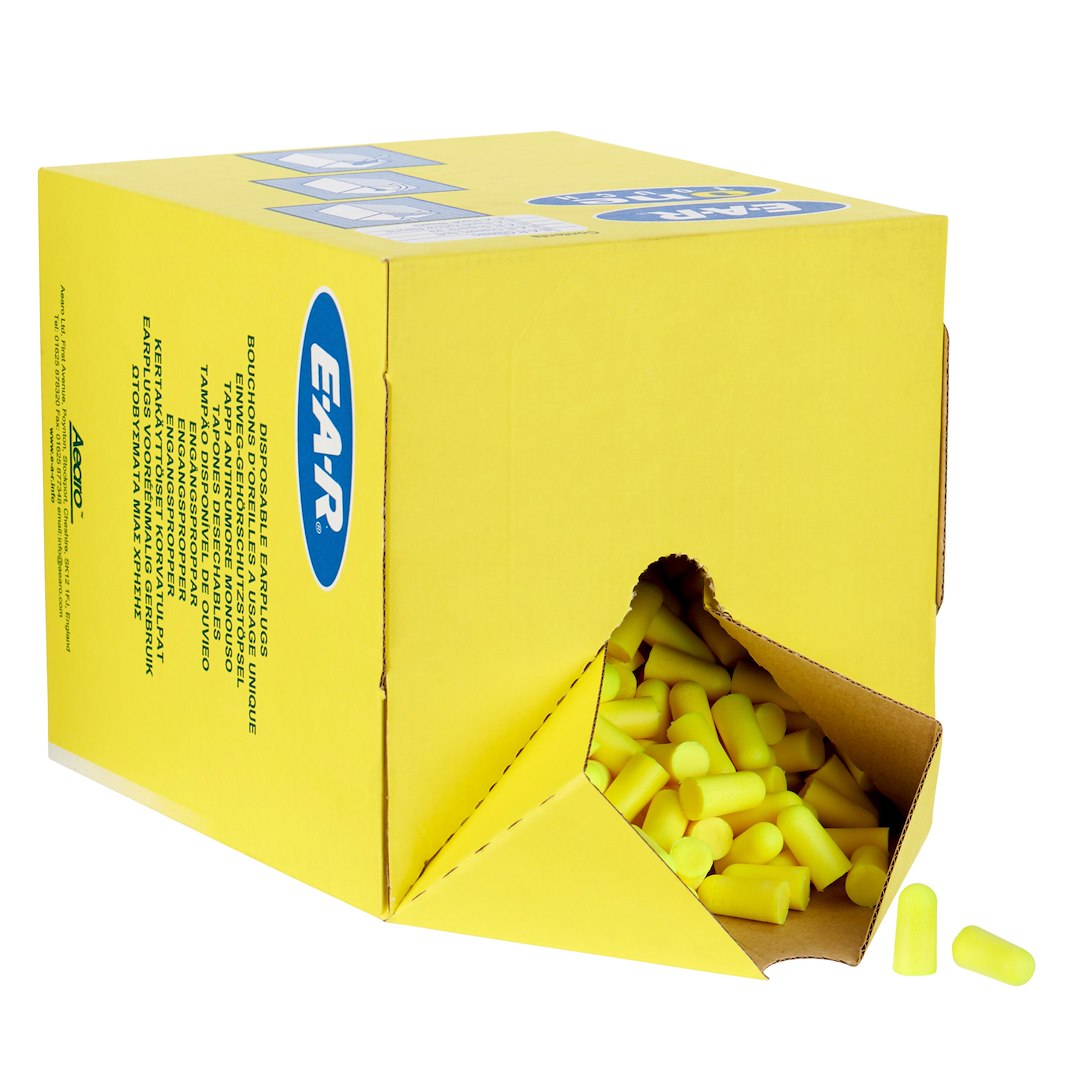 Wkładki przeciwhałasowe E-A-R soft Yellow Neons wkład uzupełniający PD-01-010 SNR = 34 dB - 3M