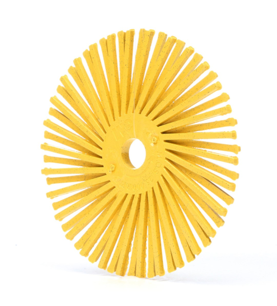 Wkład uzupełniający do szczotek Bristle Scotch-Brite BB-ZB 75mm x 9,53 mm P80 żółty Typ C - 3M