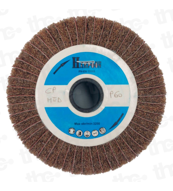 Ściernica lamelkowa combi 125mm x 45mm x 20mm A MED/P60