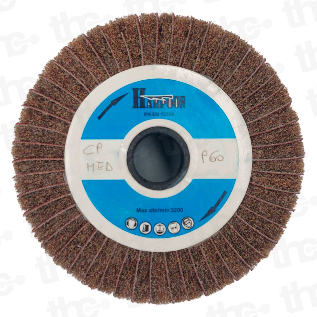 Ściernica lamelkowa combi 125mm x 45mm x 20mm A MED/P60