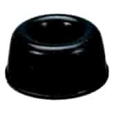 Nakładki ochronne Bumpon SJ5009 22,4mm x 10,2mm cylindryczno-wklęsłe wykończenie czarne - 3M
