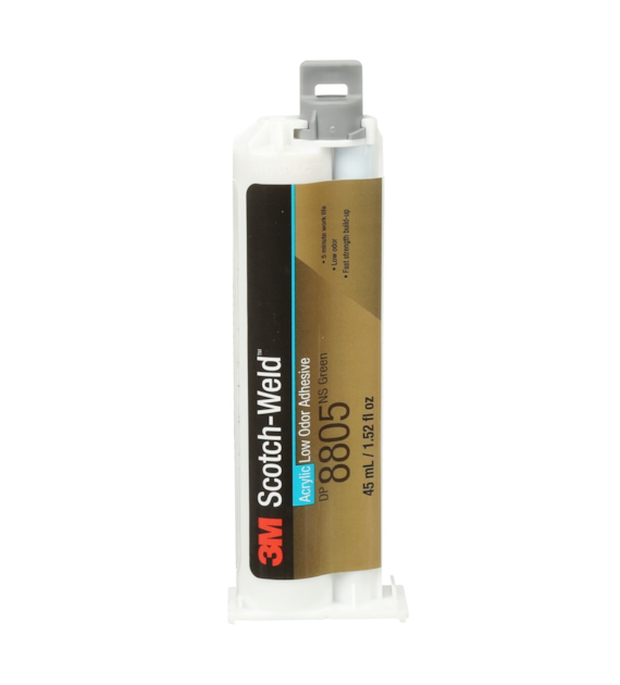 Klej dwuskładnikowy akrylowy bezzapachowy Scotch-Weld DP8805NS 45ml zielony - 3M