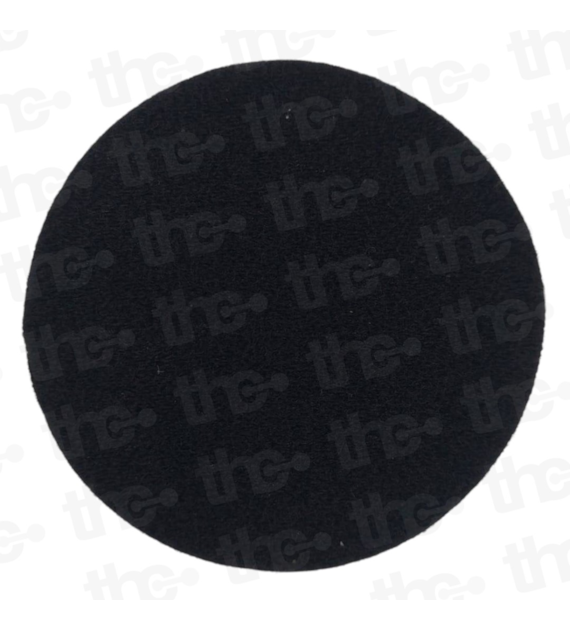 Gąbka dystansowa 75 mm z mikrogumy na rzep - welurowy dysk do polerowania szkła