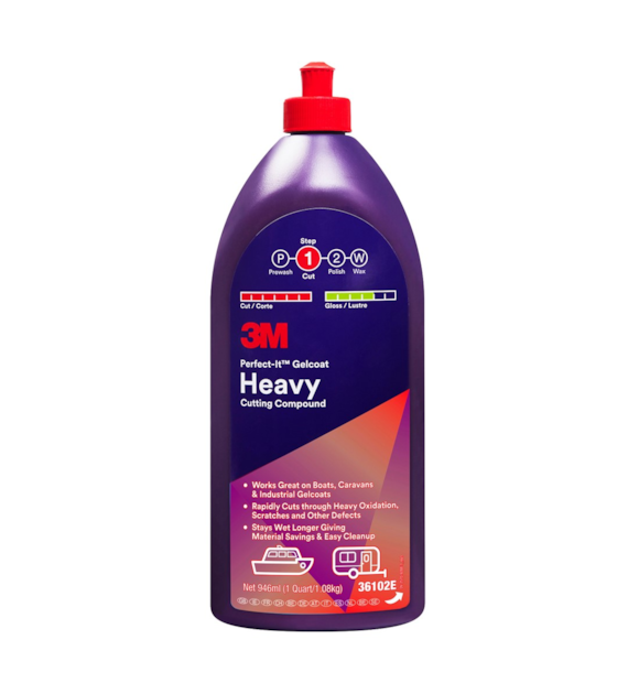 Środek polerski do żelkotu grubościerny Perfect-It 36102E 946 ml - 3M