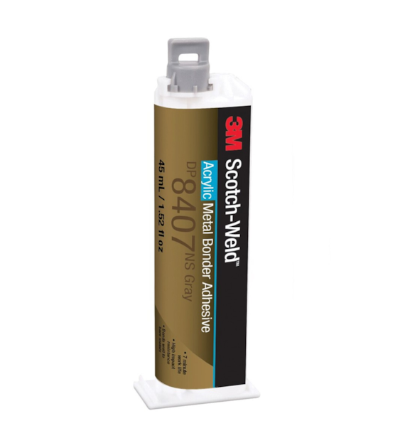 Klej dwuskladnikowy akrylowy Scotch-Weld DP8407 45ml szary - 3M