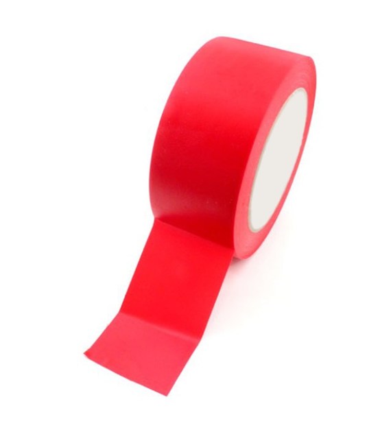 Taśma oznaczeniowa 50mm x 33m czerwona