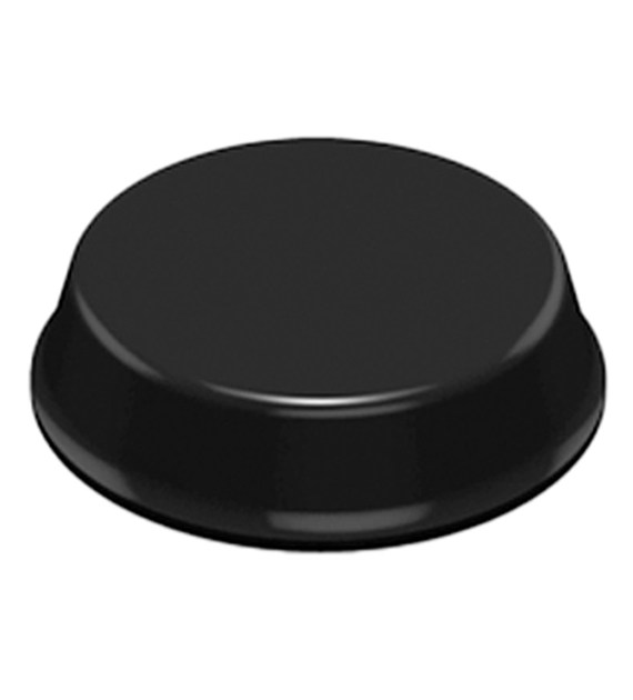 Nakładki ochronne Bumpon SJ5780 20mm x 5mm cylindryczno-płaskie wykończenie czarne - 3M