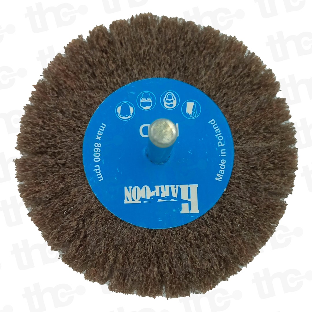 Szczotka z włókniny na trzpieniu 75mm x 45mm x 6mm CP A MED