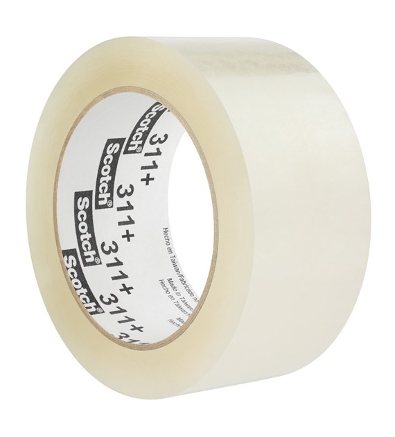 Taśma pakowa Scotch 311+ do niskich temperatur 48 mm x 990 m bezbarwna - 3M
