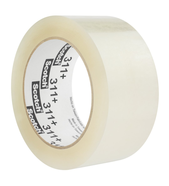 Taśma pakowa Scotch 311+ do niskich temperatur 48 mm x 990 m bezbarwna - 3M