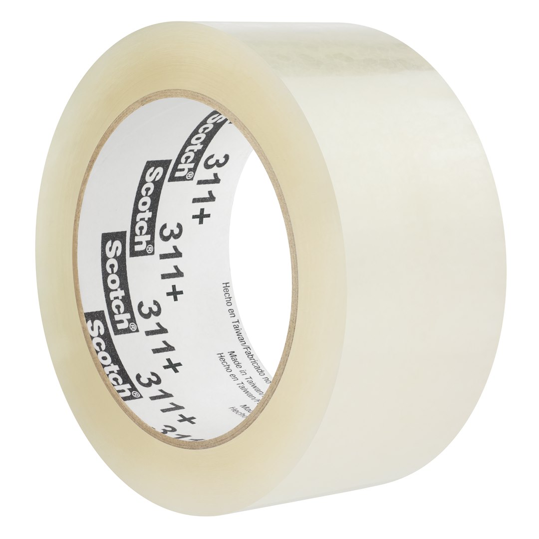 Taśma pakowa Scotch 311+ do niskich temperatur 48 mm x 990 m bezbarwna - 3M