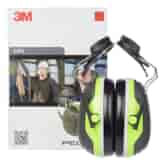 Nauszniki przeciwhałasowe PELTOR nahełmowe  Hi-Viz X4P3 SNR = 32 dB - 3M