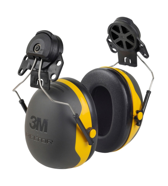 Nauszniki przeciwhałasowe PELTOR nahełmowe 30dB żółte X2P3 - 3M