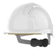 Kask ochronny EVOLite wentylowany regulacja śrubowa biały - JSP