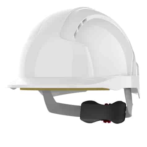 Kask ochronny EVOLite wentylowany regulacja śrubowa biały - JSP