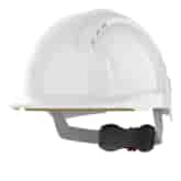 Kask ochronny EVOLite wentylowany regulacja śrubowa biały - JSP