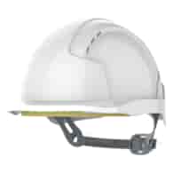 Kask ochronny EVOLite wentylowany regulacja paskiem przesuwnym biały - JSP