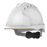 Kask ochronny EVO3 wentylowany regulacja śrubowa biały - JSP