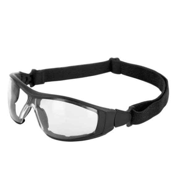 Okulary gogle Stealth Hybrid K/N (AS/AF) zestaw pasek + zauszniki - JSP