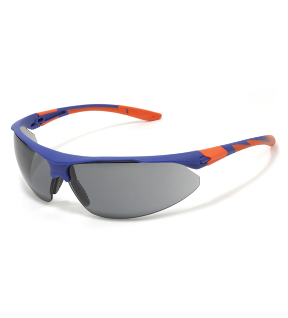 Okulary ochronne Stealth 9000 K/N (AS/AF) kolor soczewek: przyciemniany kolor oprawki: niebieski / pomarańczowy - JSP