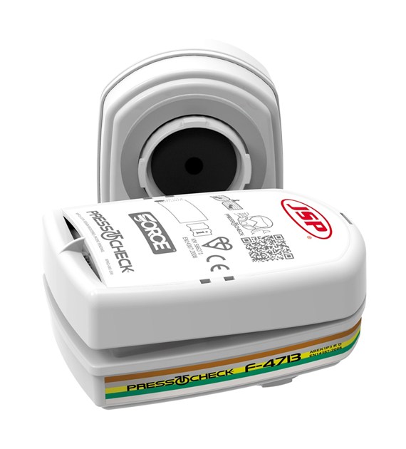 Filtropochłaniacz PressToCheck ABEK1 P3 w obudowie wielogazowy / opary przeciwpyłowy - JSP