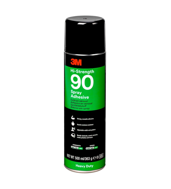 Klej w sprayu 90 Hi-Strenght  500ml - 3M