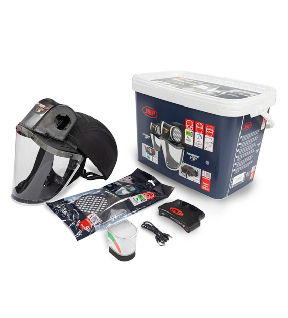 PowerCap Active IP 8h zestaw ochrony dróg oddechowych z wymuszonym przepływem powietrza - JSP