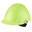 Kask ochronny G3000 wskaźnik Uvicator regulacja śrubowa wentylowany opaska przeciwpotna z tworzywa sztucznego o zwiększonej widzialności G3000NUV-GB - 3M