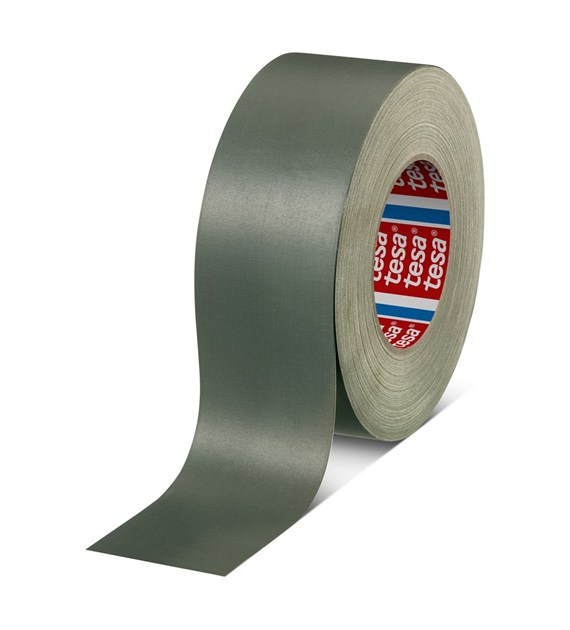 Taśma tkaninowa silver tape 4657 38mm x 50m szara - Tesa