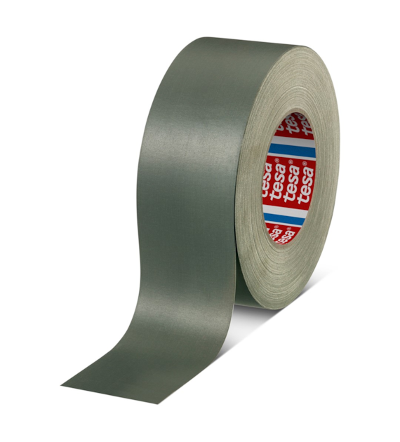 Taśma tkaninowa silver tape 4657 38mm x 50m szara - Tesa
