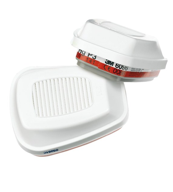 Filtr 6096 gazów oparów i cząstek stałych A1E1HgP3 - 3M