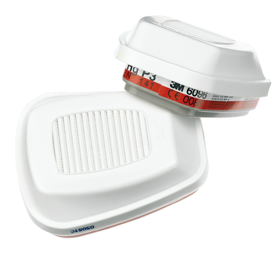 Filtr 6096 gazów oparów i cząstek stałych A1E1HgP3 - 3M