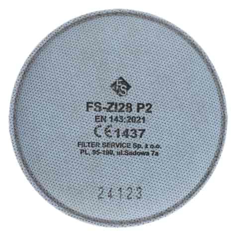 Filtr przeciwpyłowy ZI28 P2
FS-ZI28 z węglem aktywnym - Filter Service