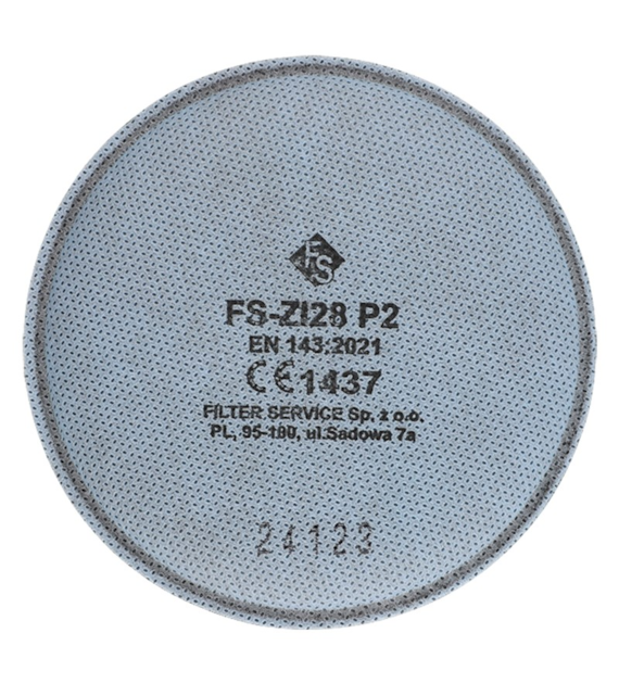Filtr przeciwpyłowy ZI28 P2
FS-ZI28 z węglem aktywnym - Filter Service
