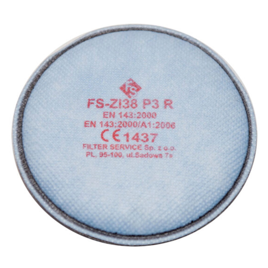 Filtr przeciwpyłowy ZI38 P3 z węglem aktywnym zamiennik 3M 2138 - Filter Service