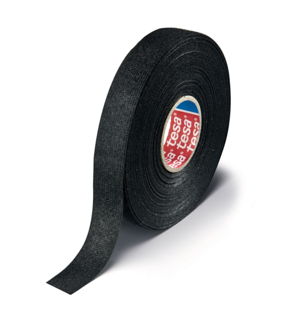 Taśma parciana do wiązek kabli 51628 19mm x 25m - Tesa