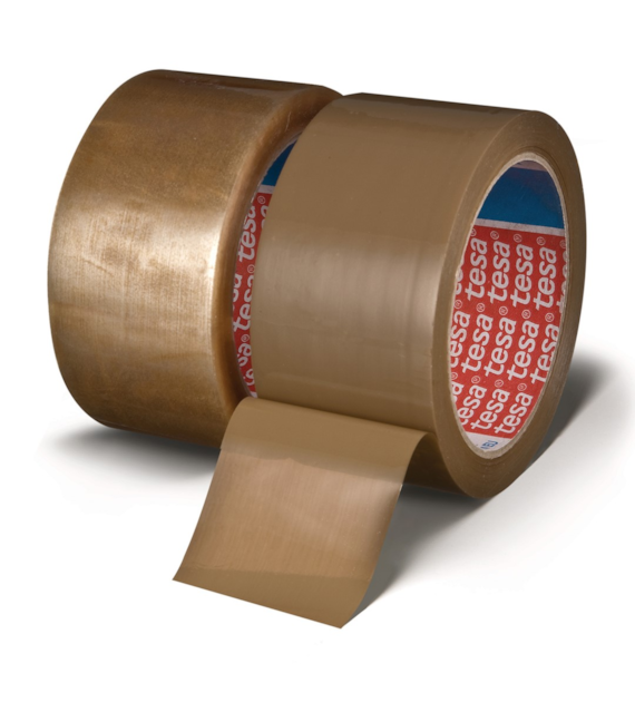 Taśma pakowa Solvent 4263 PV7 28mm x 66m brązowa - Tesa