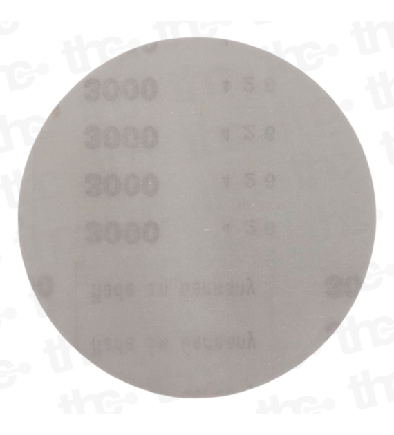 Krążek z papieru z welurem 747 150mm P3000 bez otworów