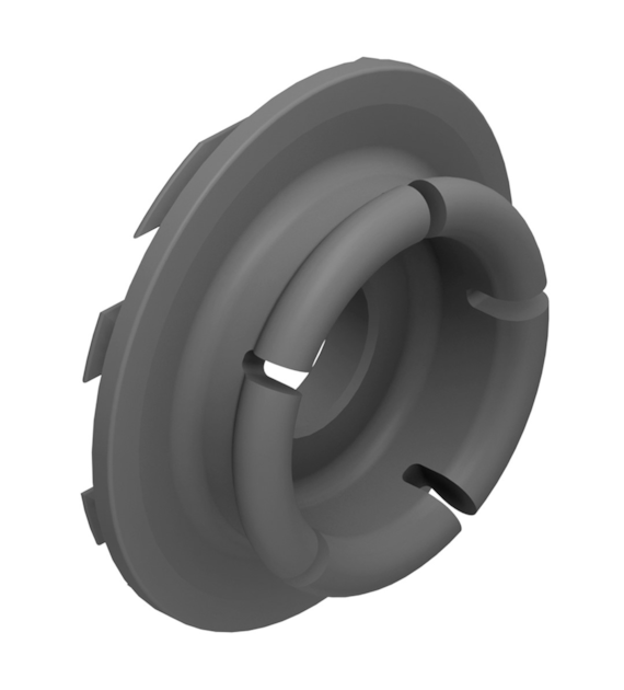 Bardzo nisko profilowy męski klips VL-M3 do montażu paneli VL - Fastmount