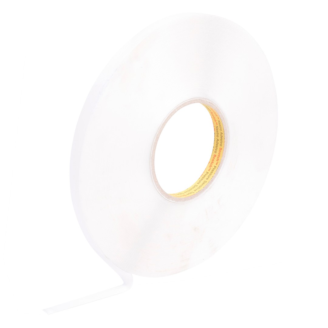 Dwustronnie klejąca taśma piankowa 4614F 19mm x 33m 0,8mm przezroczysta - 3M