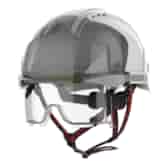 Kask ochronny EVOVISTA lens Dualswitch ze srebrnym odblaskami CR2 wentylowany regulacja śrubowa - JSP