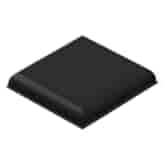 Nakładki ochronne Bumpon SJ5705 32,4mm x 32,4mm x 6,35mm kwadratowe zwężane z płaskim wykończeniem czarne - 3M