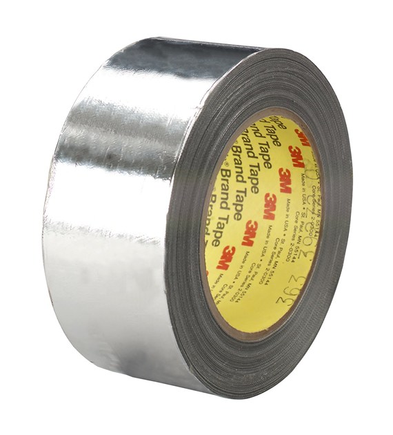 Taśma aluminiowa 363 17mm x 33m 0,19mm z tkaniny szklanej powlekana aluminium srebrna - 3M