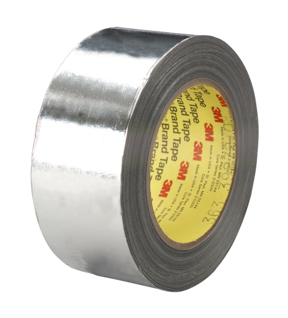 Taśma aluminiowa 363 17mm x 33m 0,19mm z tkaniny szklanej powlekana aluminium srebrna - 3M