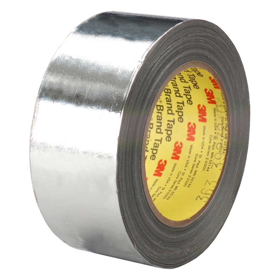 Taśma aluminiowa 363 17mm x 33m 0,19mm z tkaniny szklanej powlekana aluminium srebrna - 3M