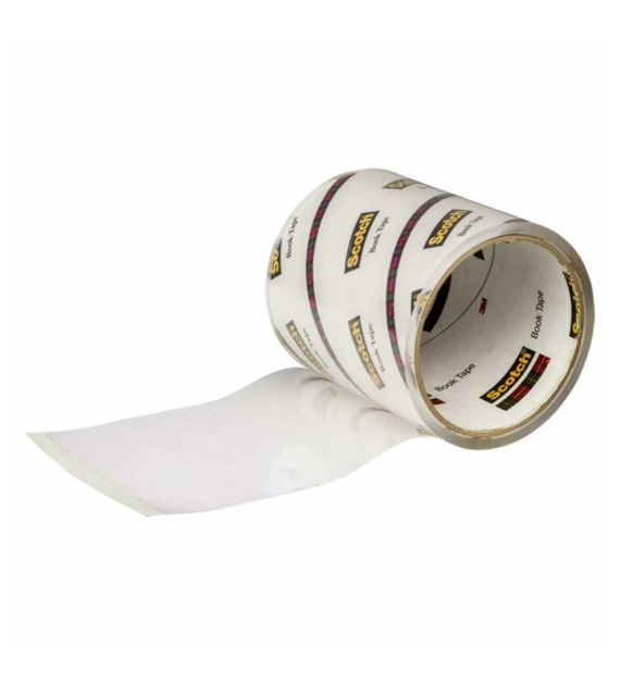 Taśma klejąca Scotch Book Repair do naprawy książek 38,1mm x 13,7m przezroczysta - 3M