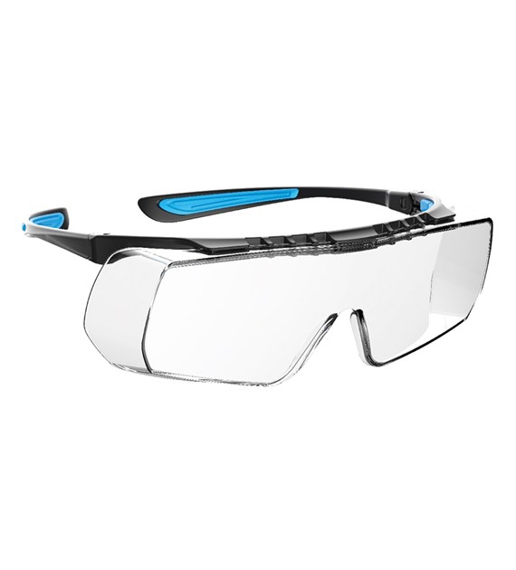 Okulary ochronne na okulary korekcyjne Stealth Coverlite przezroczyste K/N (AS/AF) - JSP
