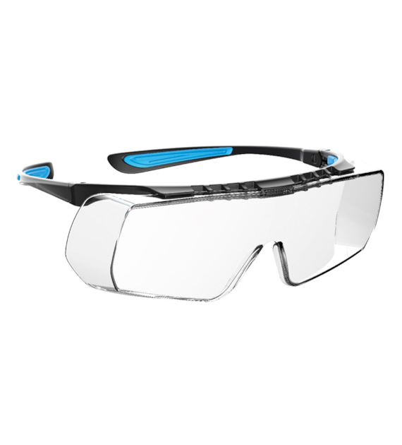 Okulary ochronne na okulary korekcyjne Stealth Coverlite przezroczyste K/N (AS/AF) - JSP